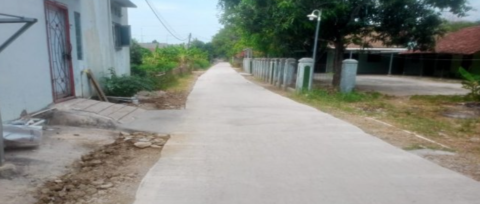 Jalan Gang Desa Jayamulya Sudah Bagus Anggaran Dari Banprov Jabar